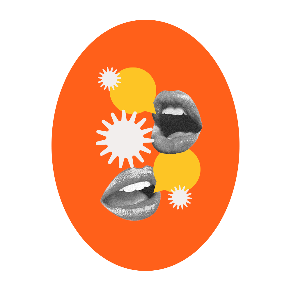 mouths talking